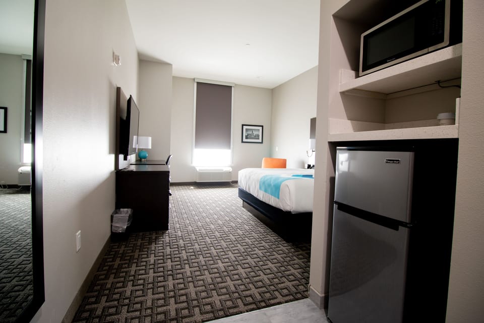Standard Room, 1 King Bed | Desk, soundproofing, iron/ironing board, free WiFi