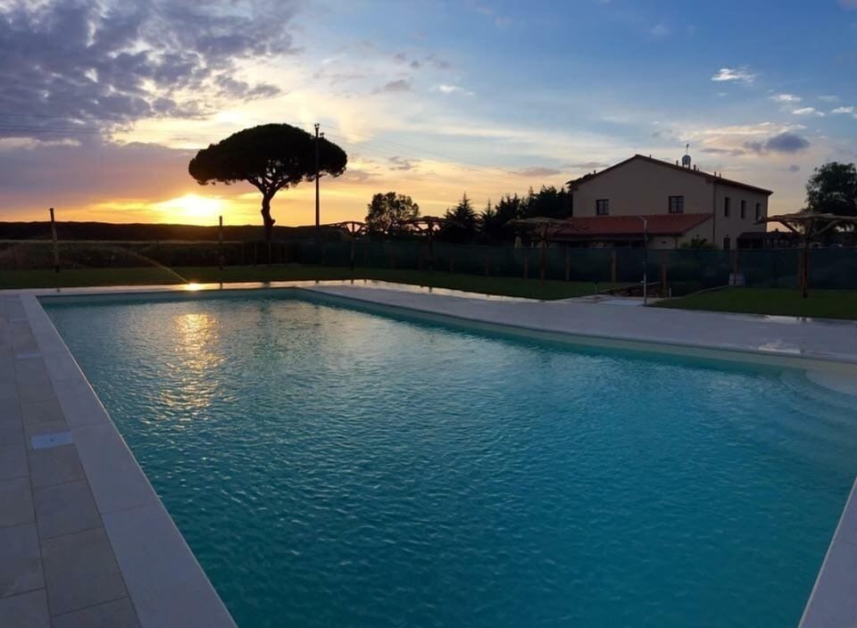 Seasonal outdoor pool