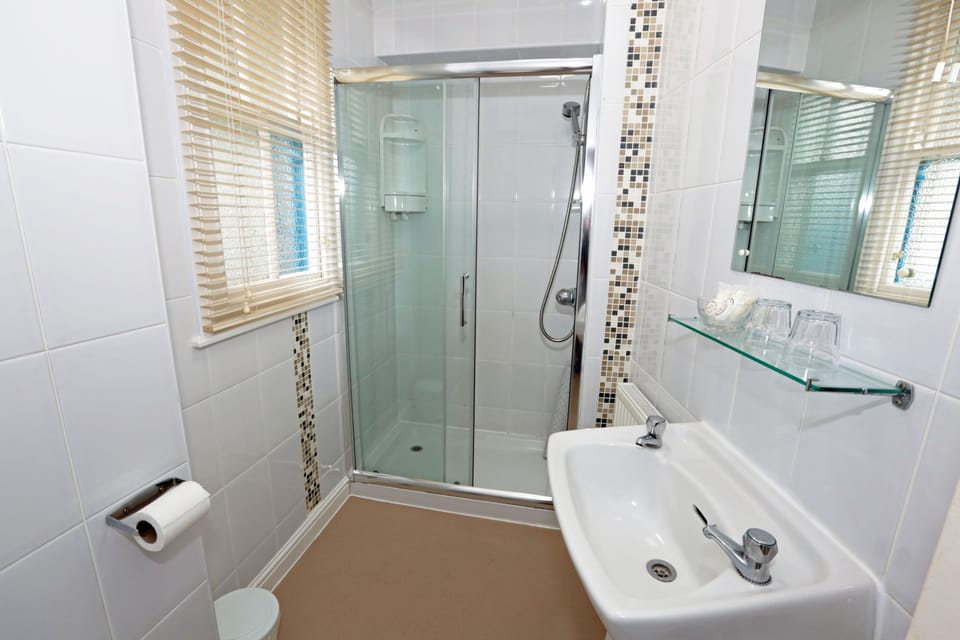 Standard Double Room, 1 Double Bed | Bathroom | Shower, rainfall showerhead, free toiletries, hair dryer
