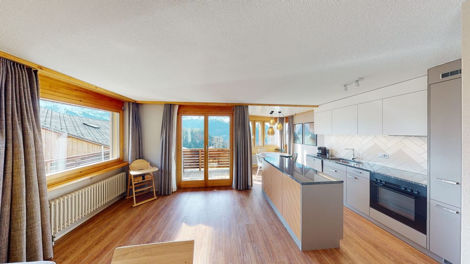 Apartment, 1 Bedroom | Private kitchen | Highchair