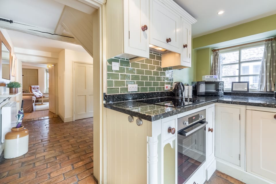 Ground floor: Kitchen looking through to the hall