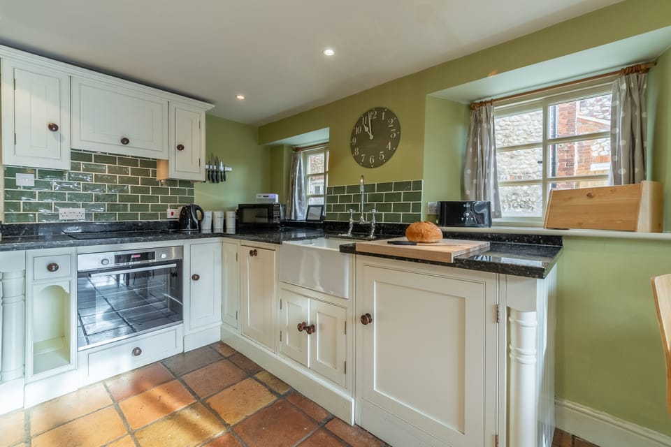 Ground floor: Kitchen area