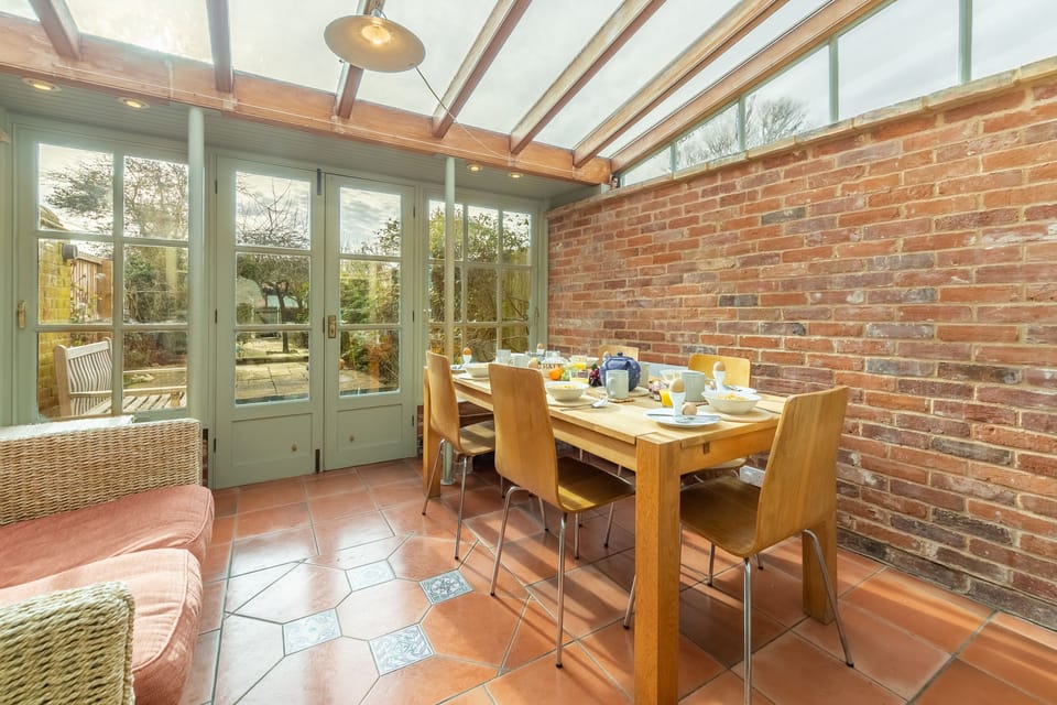 Ground floor: Dining conservatory