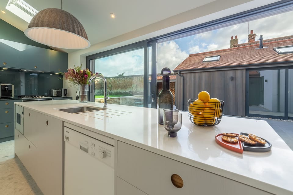Ground floor: Kitchen island