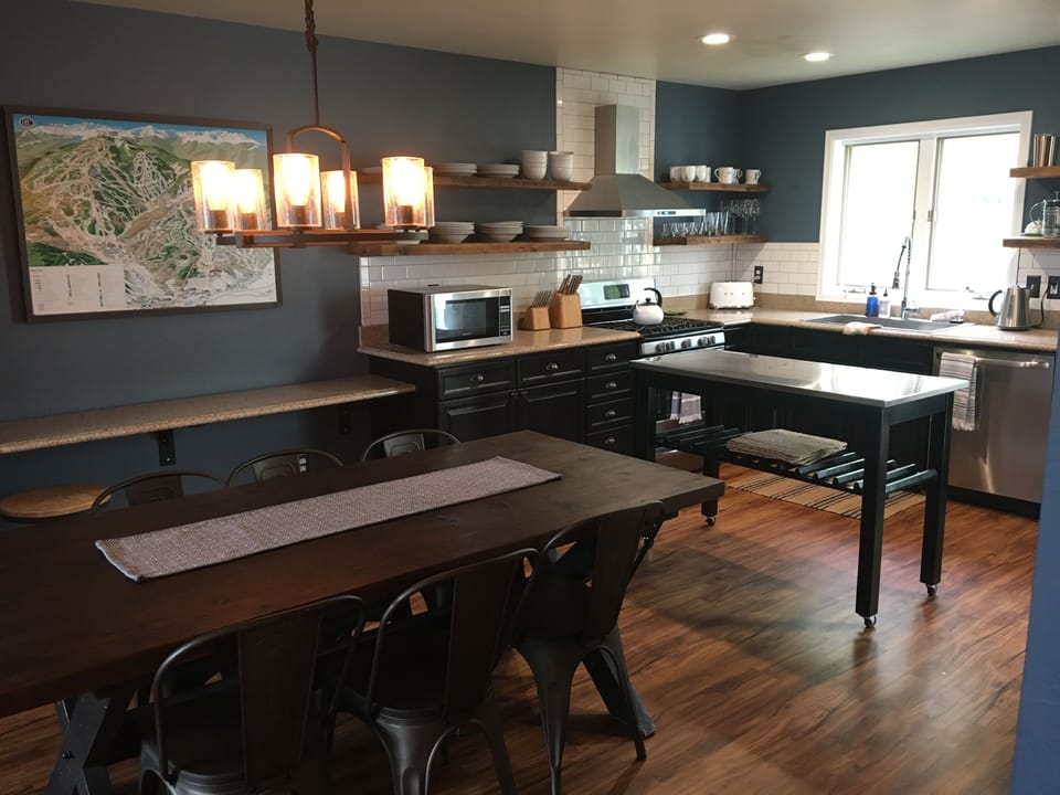 Kitchen and dining