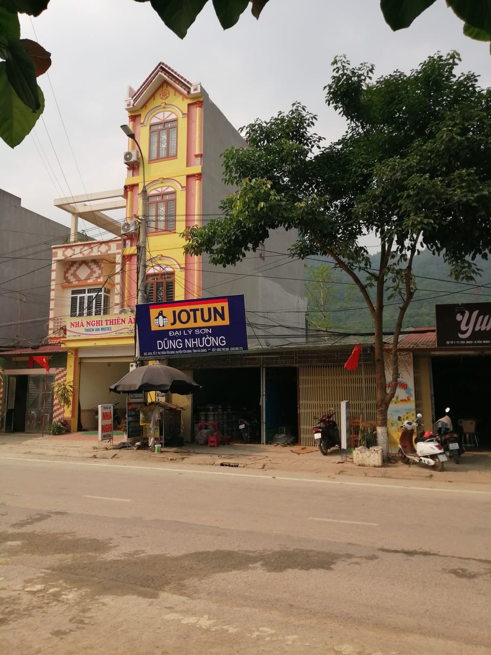Front of property