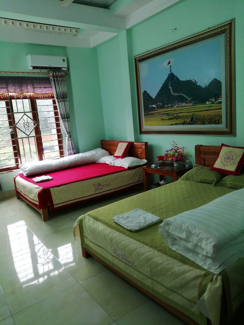 Comfort Quadruple Room, 2 Double Beds | Premium bedding, down comforters, memory foam beds, minibar
