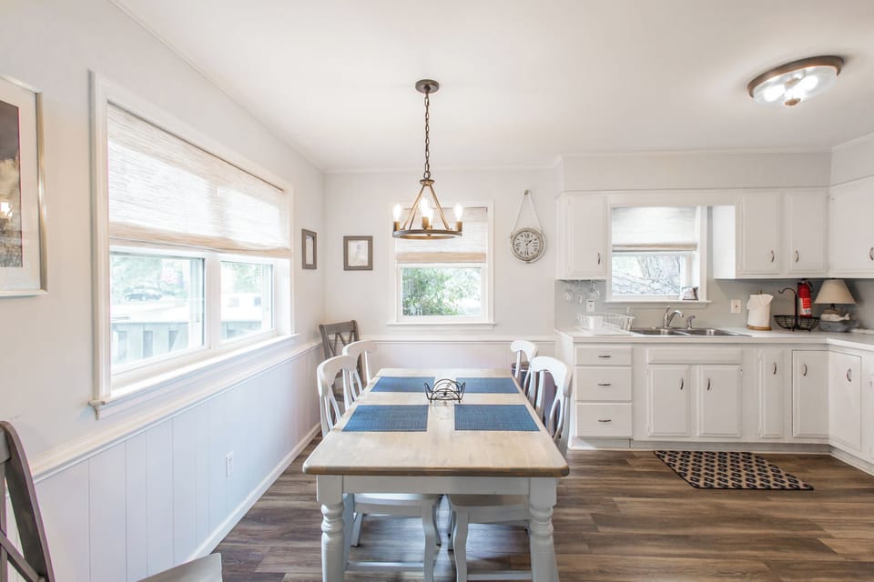 Dining Table next to Kitchen