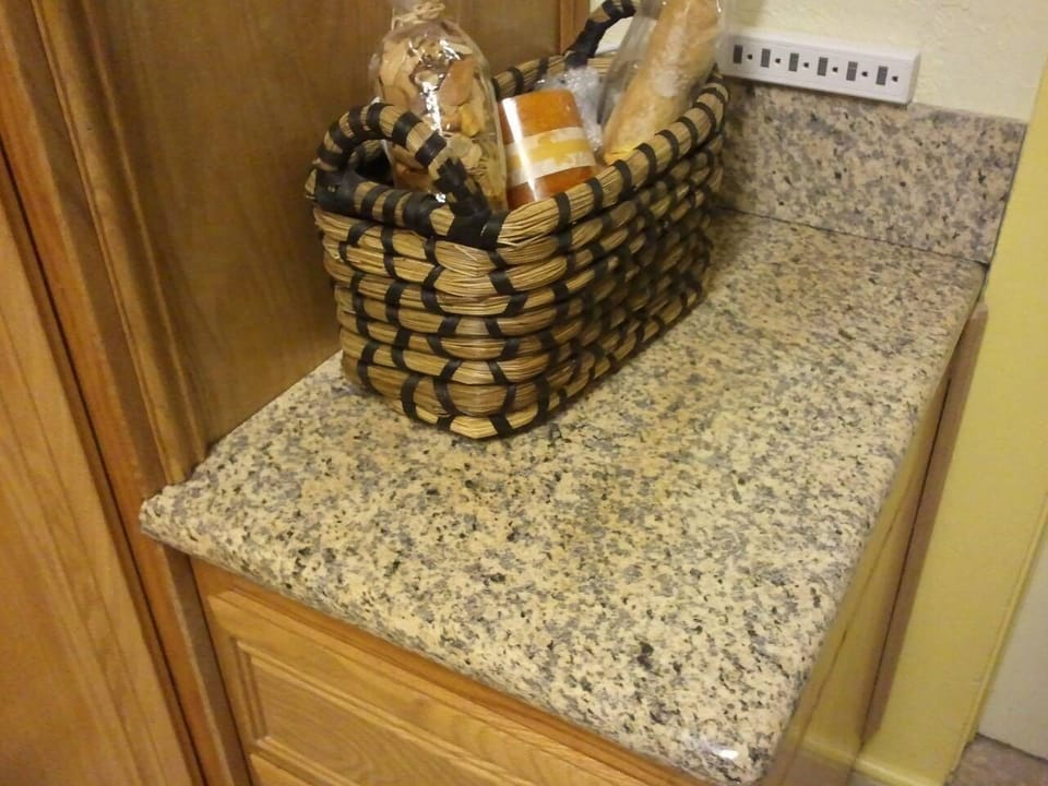 Coffee Station Added! Coffee cups are in the drawer below. 