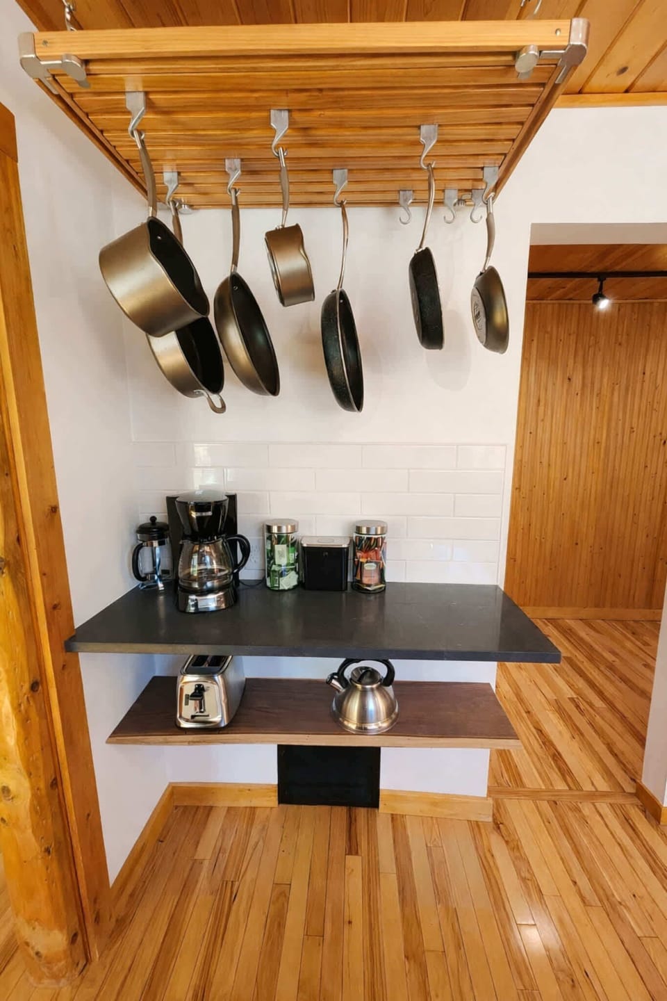 Your Choice at the Coffee Bar. Coffee & Sweetner Provided