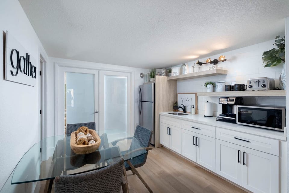First Floor Elegant Coastal Dining Space
