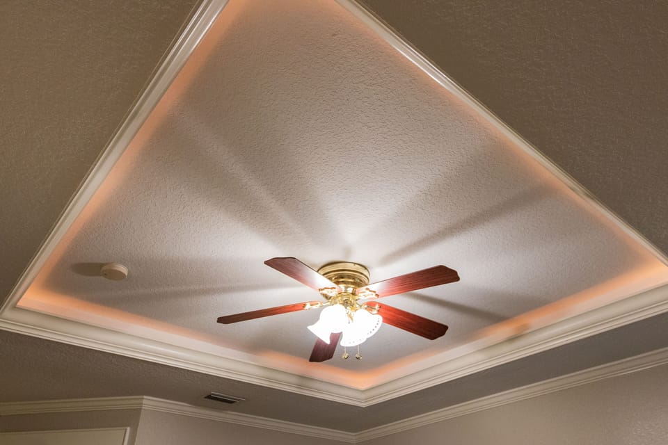 Tray Ceiling with lighting