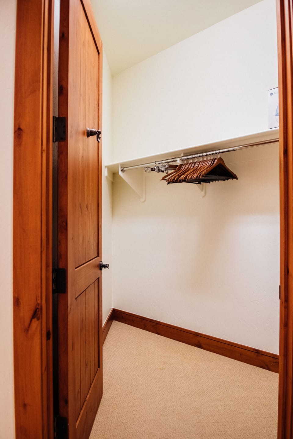 First master walk-in closet