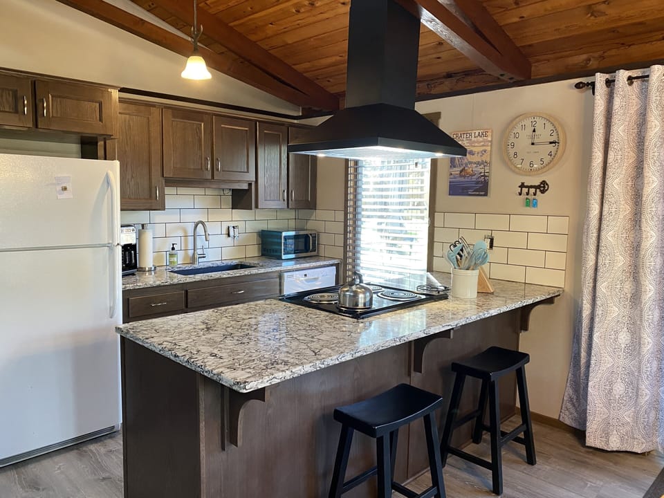 Newly remodeled kitchen