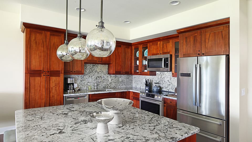 Pili Mai Resort at Poipu #07K - Fully Equipped Kitchen & Breakfast Bar - Parrish Kauai