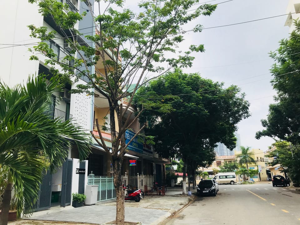 Street in front of our house