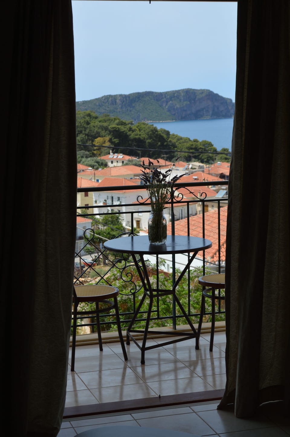 Panoramic Apartment, 1 Queen Bed with Sofa bed, Terrace, Sea View | Terrace/patio