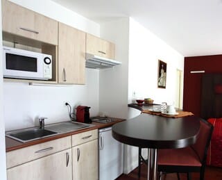 Luxury Suite | Private kitchenette | Espresso maker, coffee/tea maker, fridge, microwave