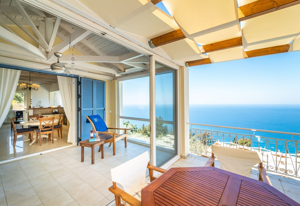 Balcony off the sun room.