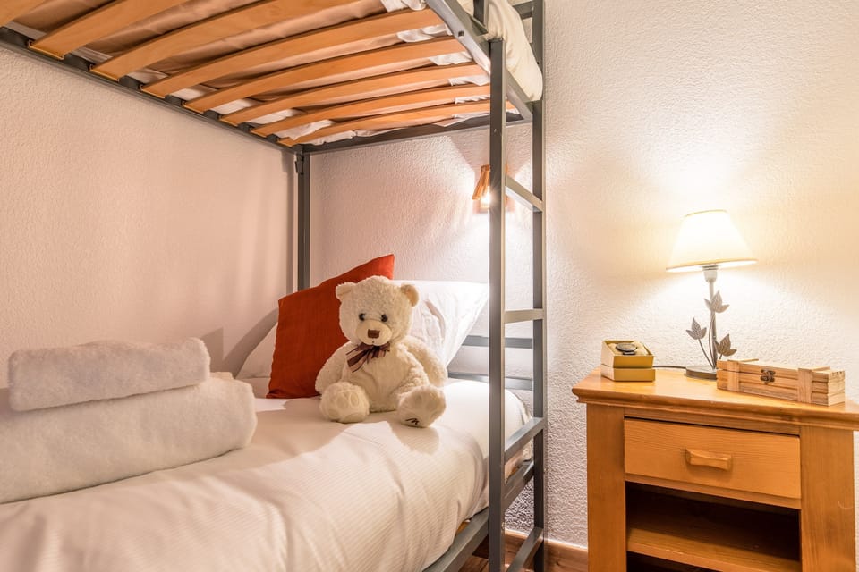Drift to sleep in the bunk bed after a wonderful day outside.