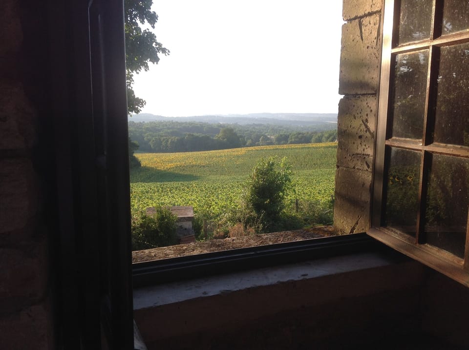 Early morning view from the Master Bedroom.