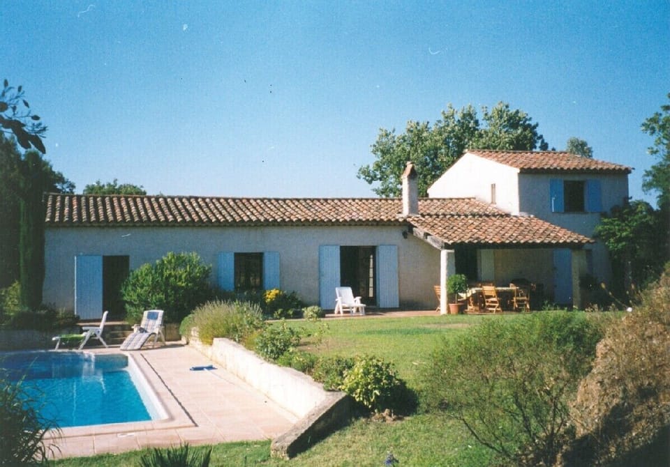 House and garden facing south