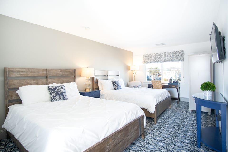 Standard Room, 2 Queen Beds | 1 bedroom, premium bedding, pillowtop beds, individually decorated
