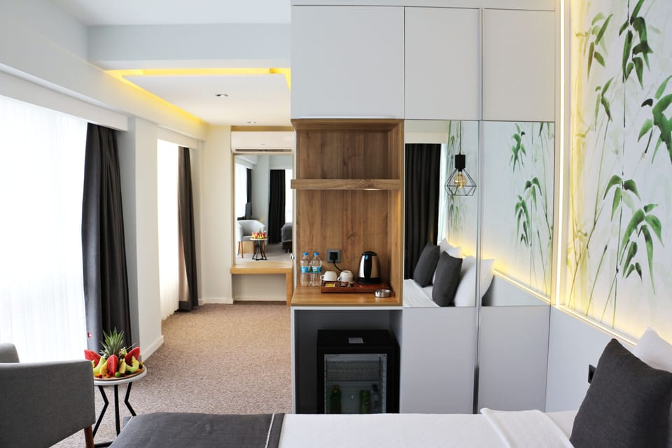 Standard Double Room, City View | 1 bedroom, premium bedding, minibar, individually decorated