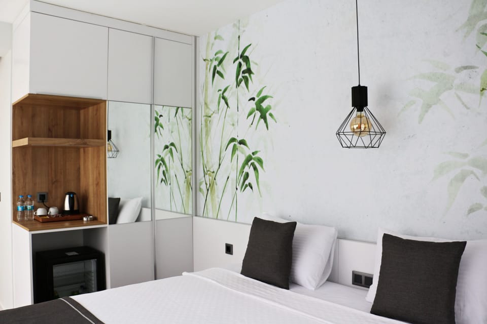 Standard Double Room, City View | 1 bedroom, premium bedding, minibar, individually decorated