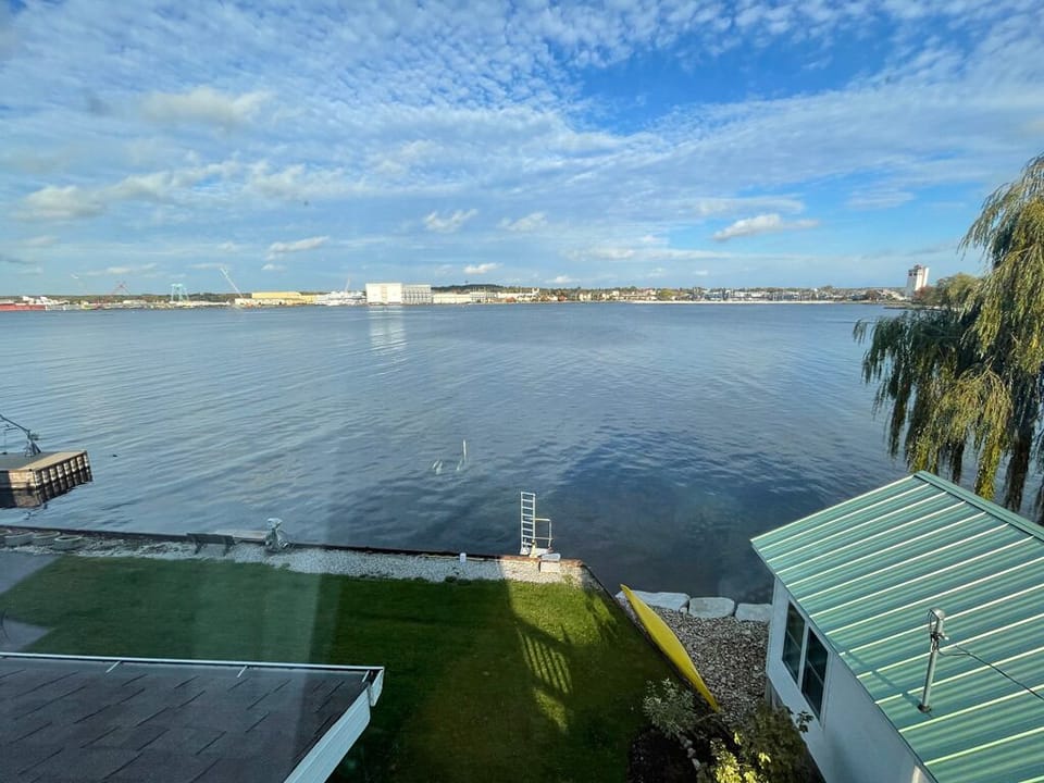 View from the Eagle View Bedroom (Queen bed). 