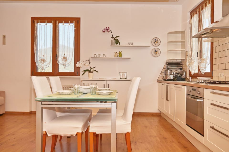 Basic Cabin, 1 Bedroom | Private kitchen | Full-size fridge, microwave, oven, stovetop