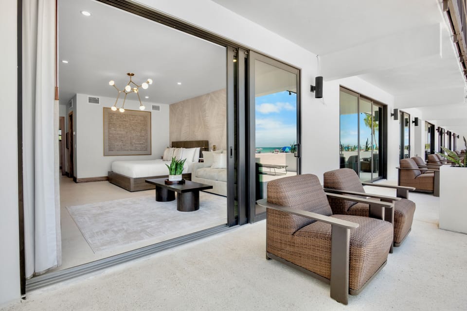 Beachfront 2 Bedroom Suite | Premium bedding, down comforters, pillowtop beds, minibar
