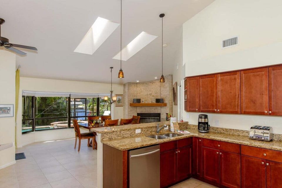 View of the Kitchen and Dining Area