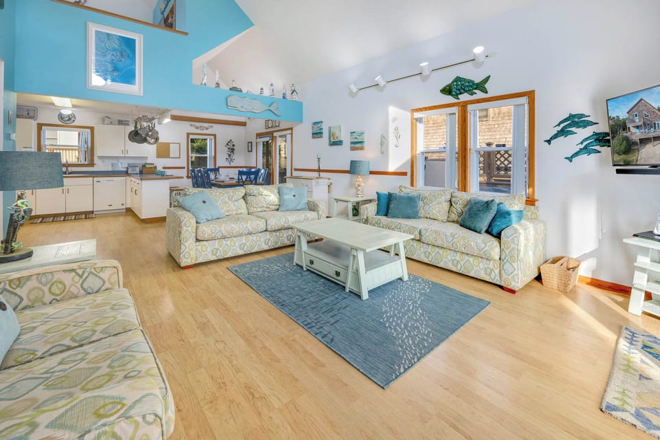 Surf or Sound Realty - 880 - Island Girl - Great Room -2