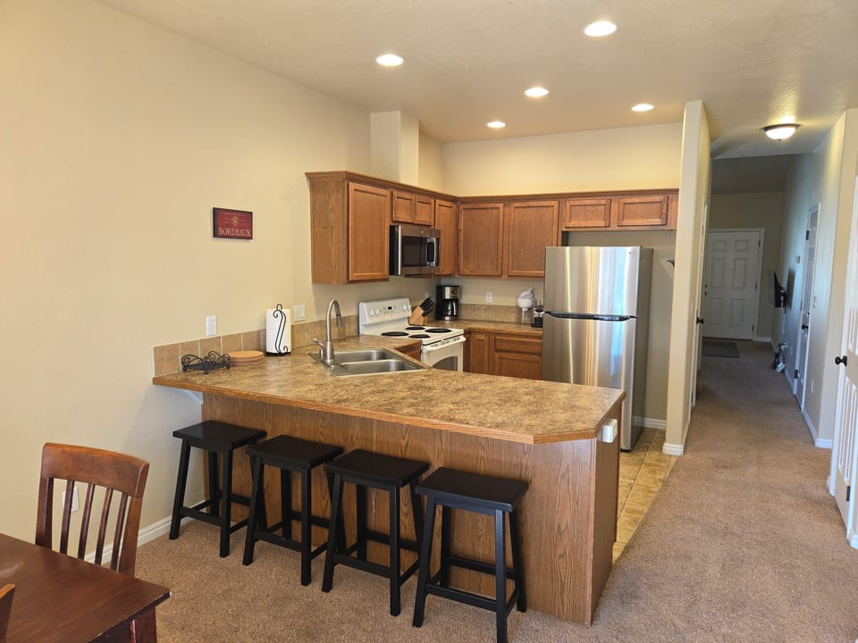 Kitchen view from Dining Room