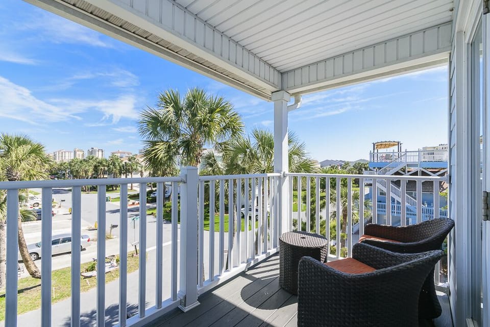 Balcony in Master bedroom in 3rd floor