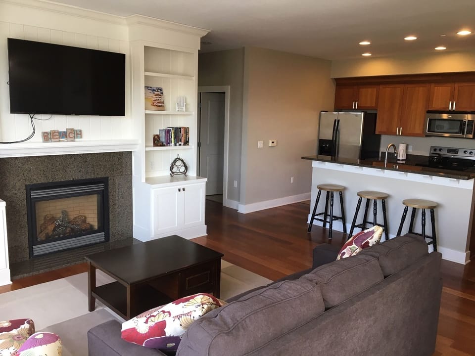 Modern Open Floor Plan - Kitchen and Living Room Combo