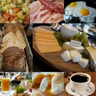 Daily continental breakfast for a fee