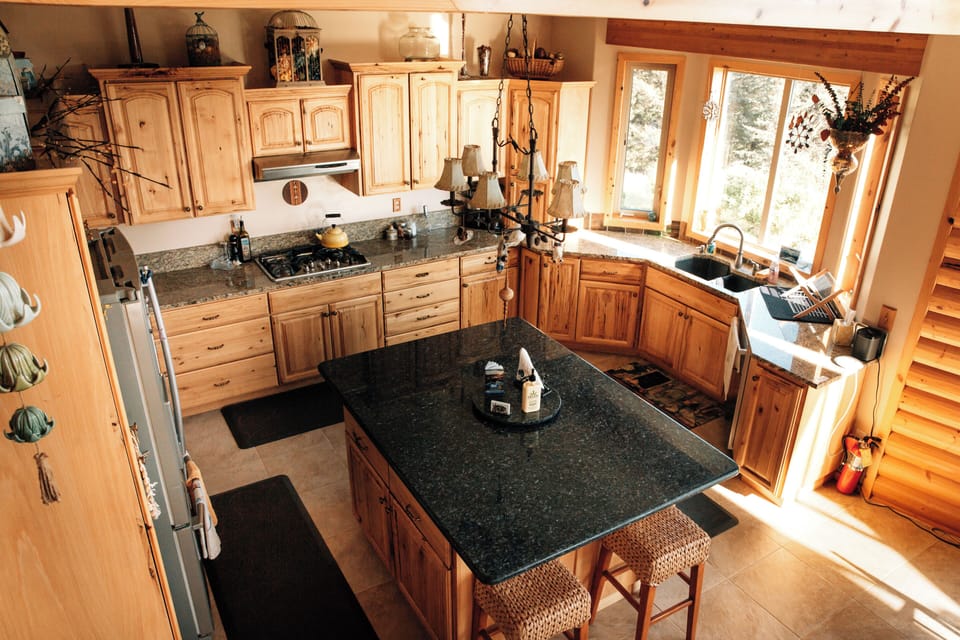 Family House, Multiple Beds, Sea View | Private kitchen | Full-size fridge, microwave, oven, stovetop