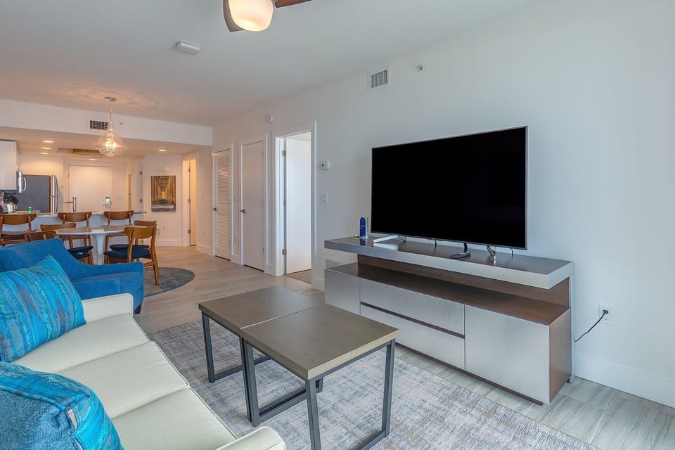 Living Room and Dining Area