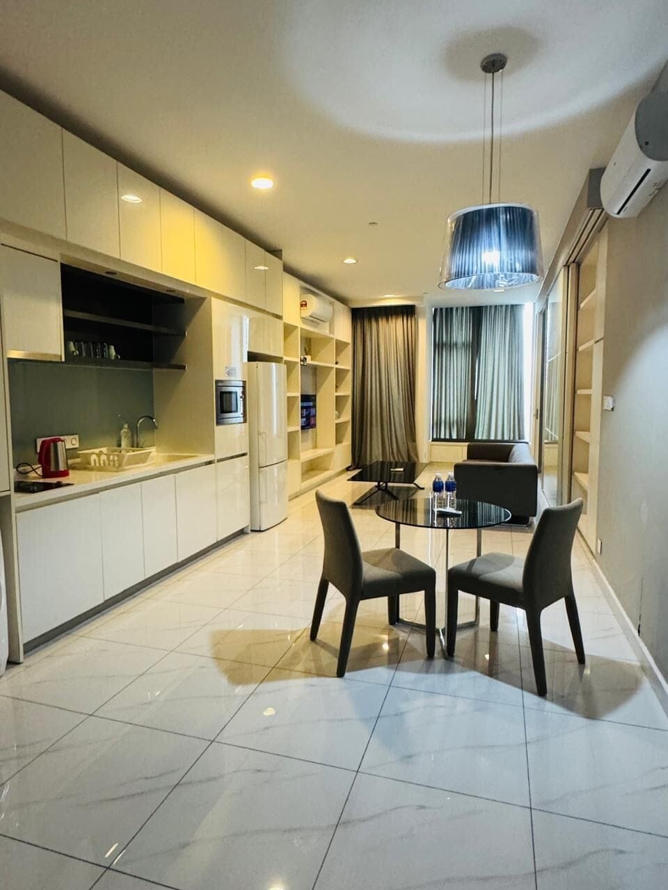 Superior Apartment | Living room | 32-inch LED TV with cable channels, TV