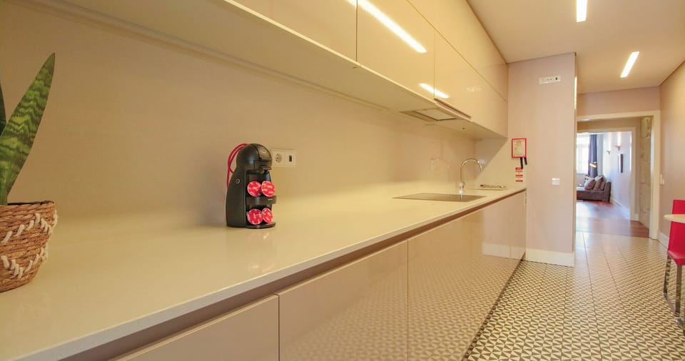 Luxury Apartment, 2 Bedrooms, City View | Private kitchen | Full-size fridge, microwave, oven, stovetop