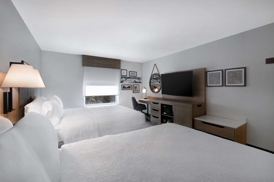 Two queens | In-room safe, blackout drapes, iron/ironing board, rollaway beds