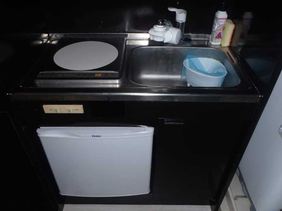 Double Room, Required to Notify of Your Check-in Time in Advance | Private kitchenette | Fridge, microwave, stovetop, electric kettle