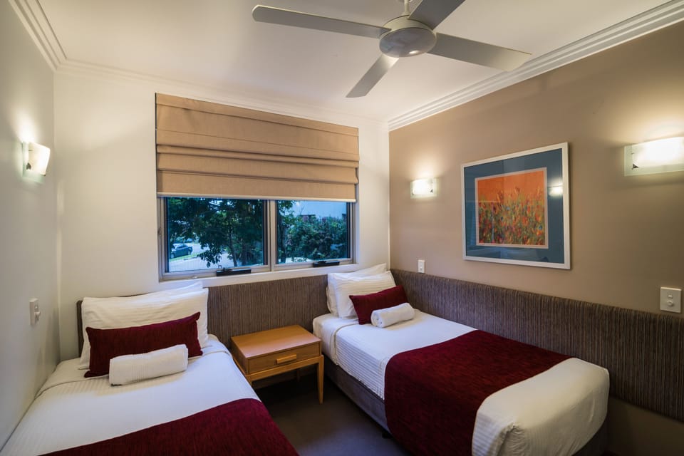 Luxury Apartment, 2 Bedrooms, 2 Bathrooms | Premium bedding, pillowtop beds, blackout drapes, iron/ironing board