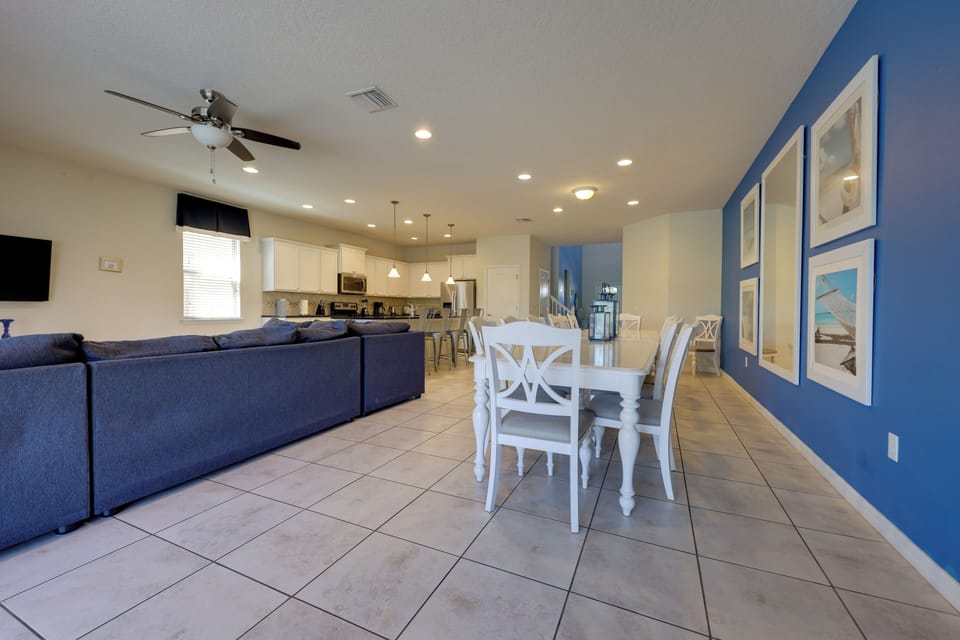 Living and dining area