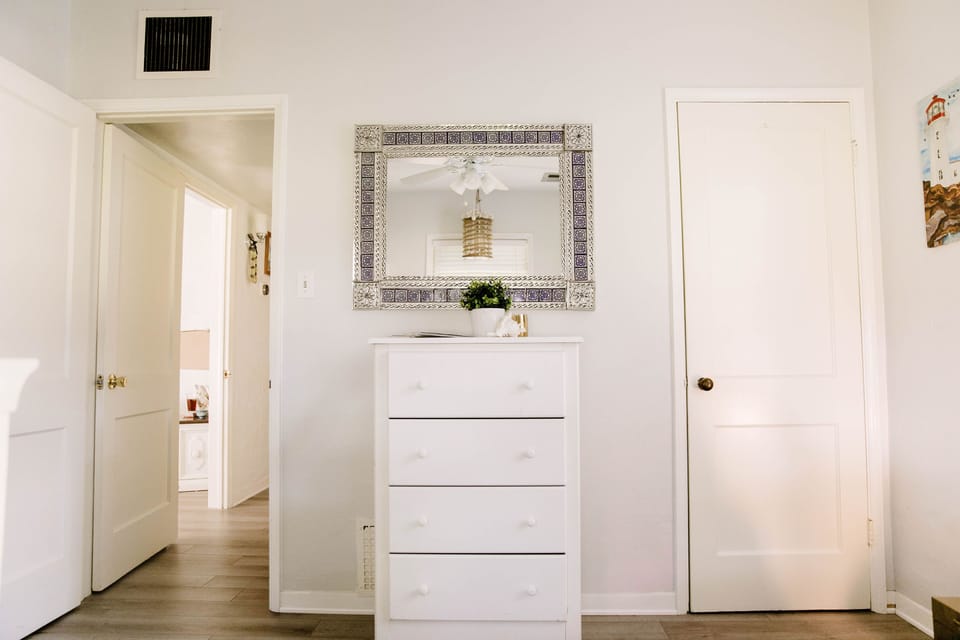 2nd bedroom to hallway. Hallway door can be closed for additional sound barrier.