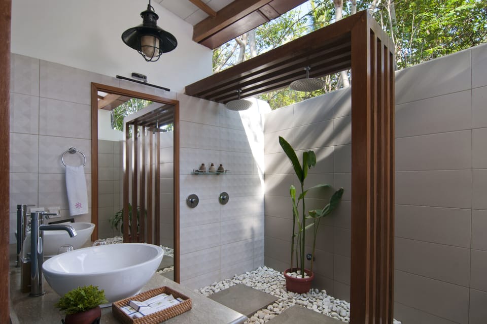 Family Villa, 2 Bedrooms | Bathroom | Shower, rainfall showerhead, hair dryer (on request), bidet