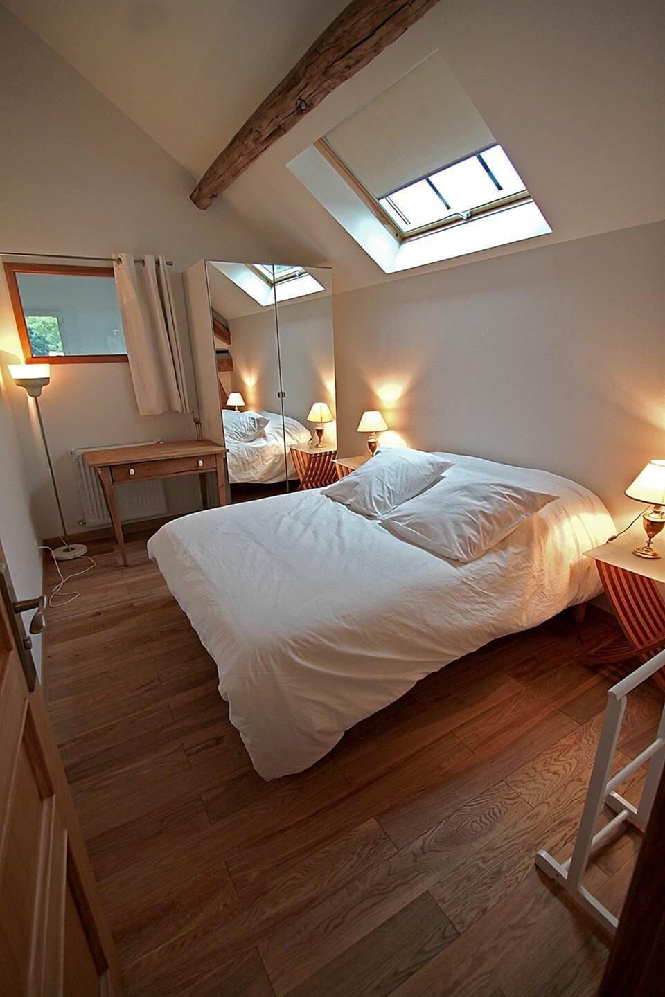 Chambre lit double