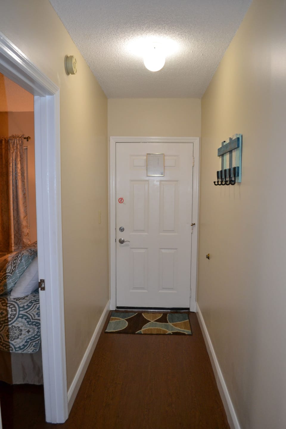 Flooring, Floor, Indoors, Hardwood, Door